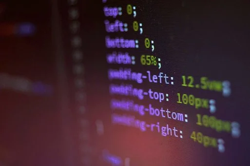 css-code-on-screen