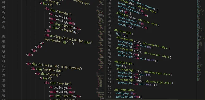 computer-with-code
