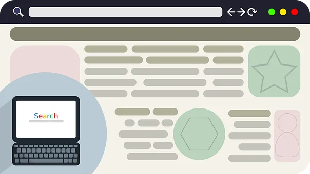 website-and-background