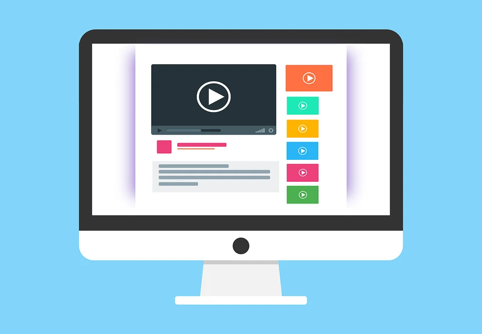 video on a website