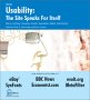 image of Usability: The Site Speaks for Itself book cover