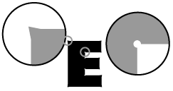 An example of compensation for videographic typefaces