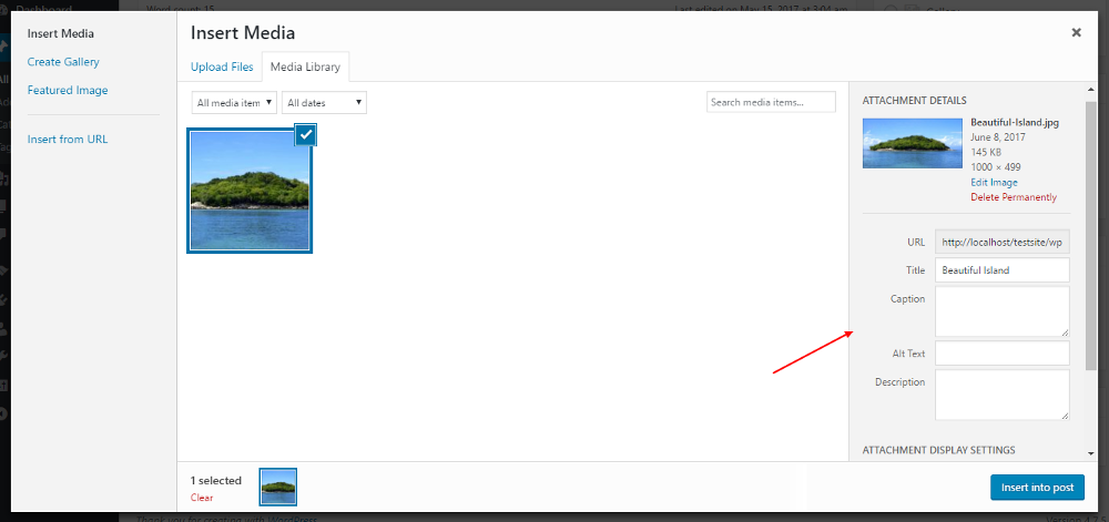 Adding Text Details To Image