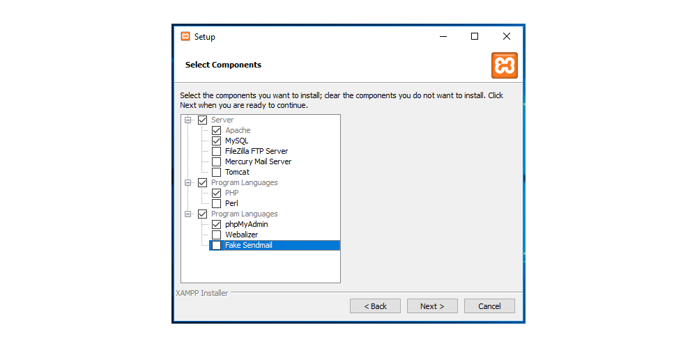 XAMPP Image 3
